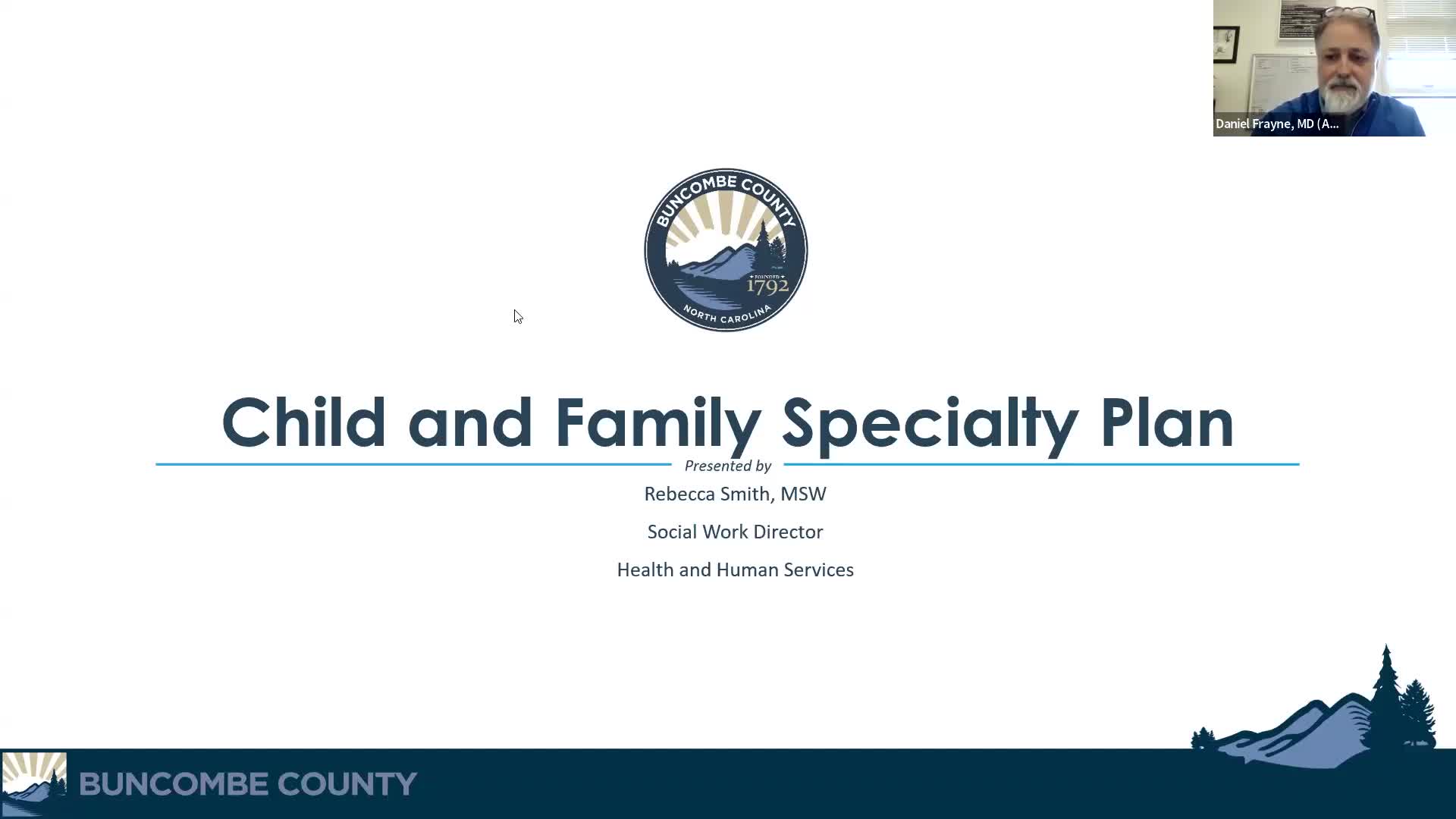 Buncombe staff outline switch of foster youth Medicaid to statewide "Child and Family Specialty Plan" with Blue Cross plan