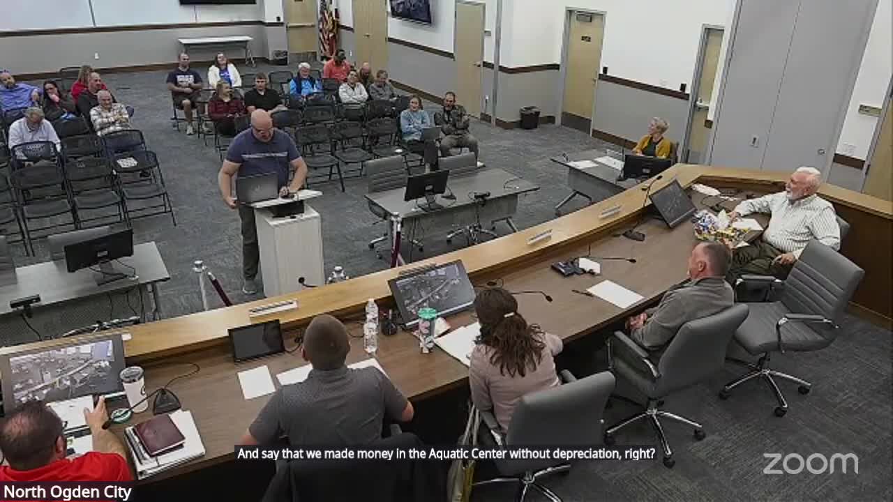 City finance, parks staff report small operating surplus at North Shore Aquatic Center and mixed event finances for Cherry Days and amphitheater