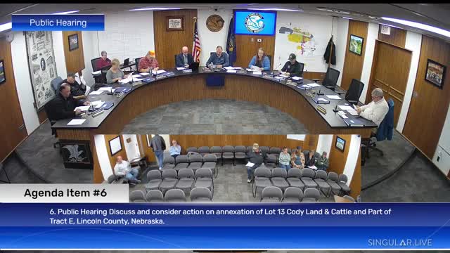Commission recommends annexation of Cody Land & Cattle mobile‑home park