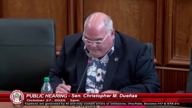 Guam legislators hear plan to release $8.1 million owed to Guam Memorial Hospital