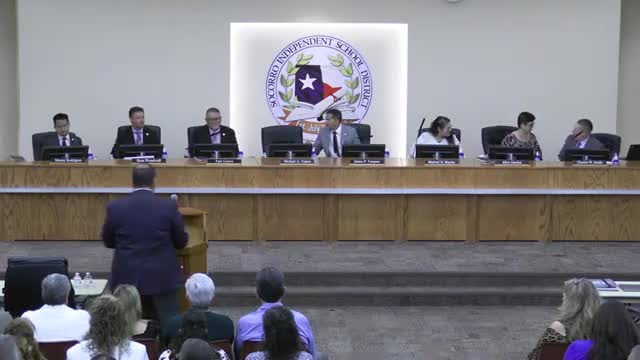 Socorro ISD recognizes employee artists, coaches for life‑saving actions and dozens of retirees