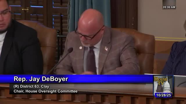 Michigan committee hears debate over proposed health standards; resolution urging rejection reported 10–7