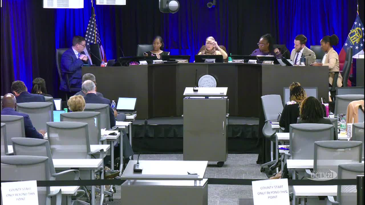 Commissioners defer vote on creating Office of Legislative Counsel after questions about scope, conflicts and resources