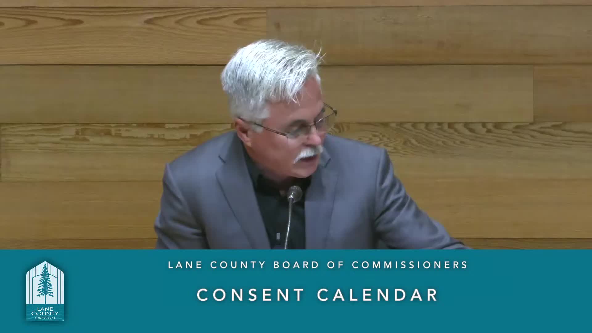Board approves consent calendar, 4-0; Commissioner Farr excused