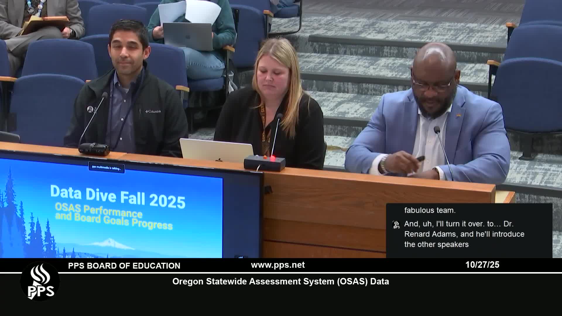 OSAS results show district gains while gaps remain; PPS launches DCIP and RISE focus on teacher clarity