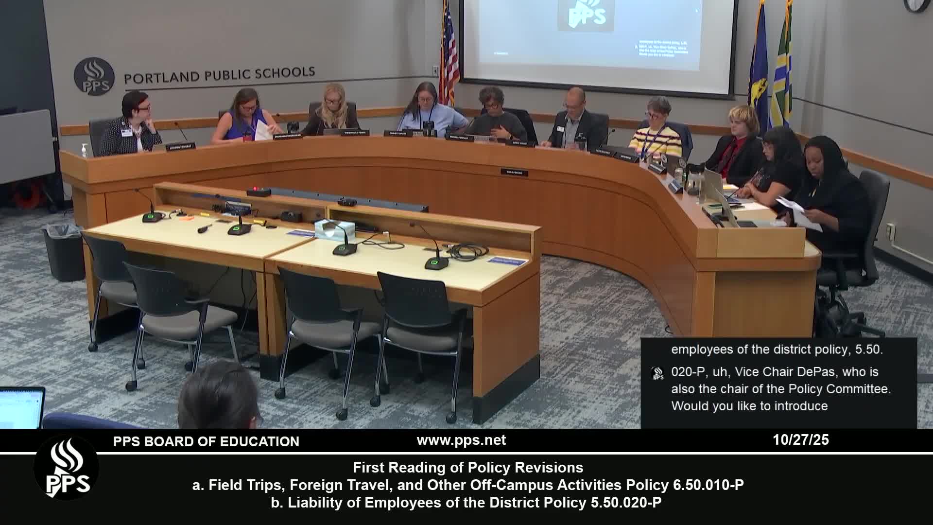 Board hears proposed rewrite of field‑trip policy; members debate oversight, equity and reporting; vote set for Dec. 2