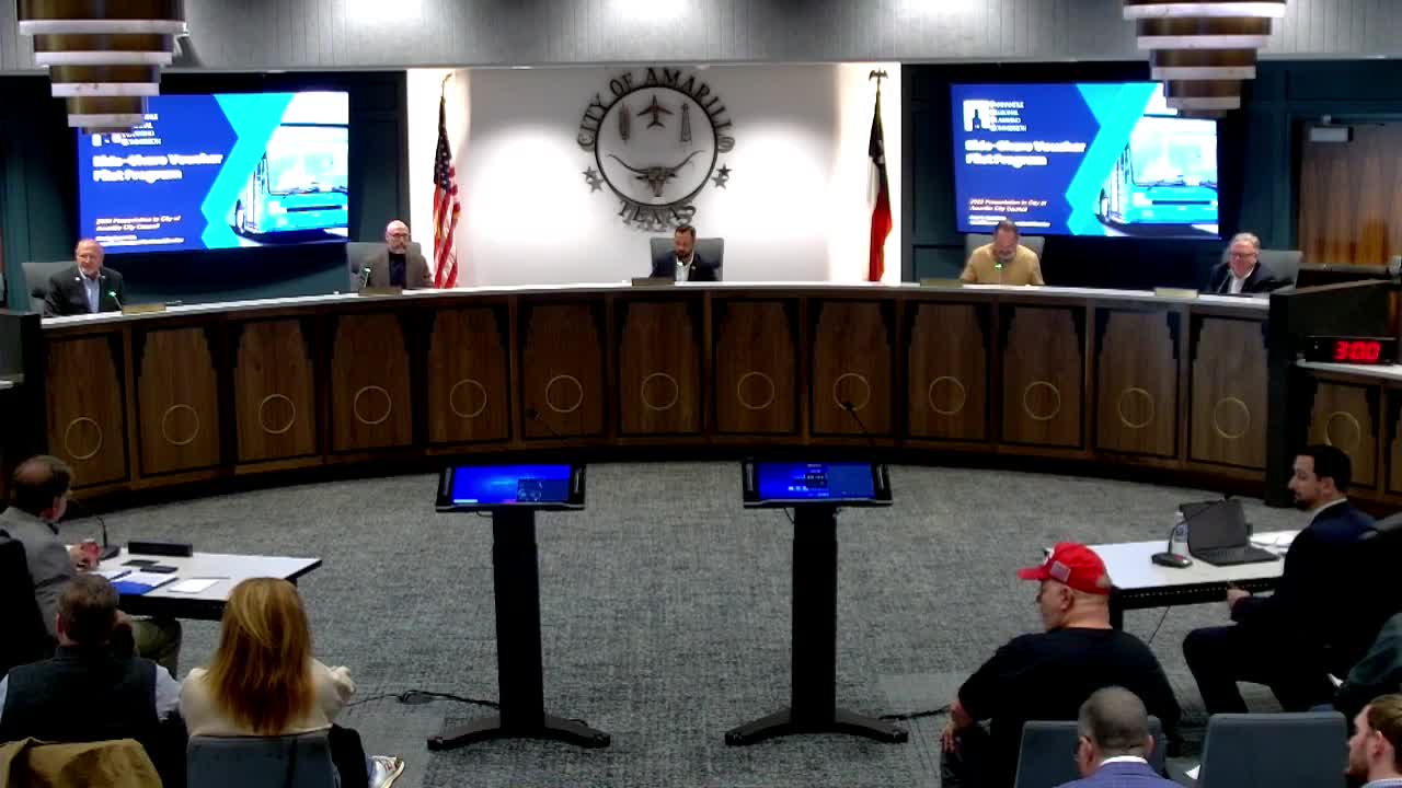 Panhandle Regional Planning Commission and Amarillo transit plan rideshare voucher pilot for seniors and people with disabilities