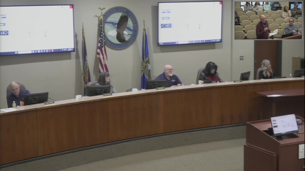 Eagle Urban Renewal Agency presents downtown parking concept; council directs staff to coordinate design review and neighborhood outreach