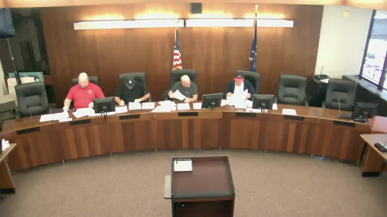 Evansville licensing officials approve several contractor applications; discuss expired license and complaint about contractor Ricky Plunkett