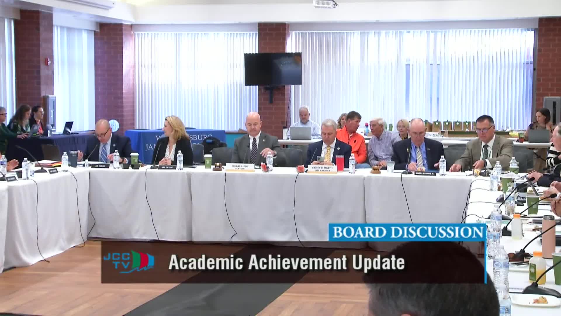 Superintendent presents academic update showing mixed gains, persistent city–county gaps