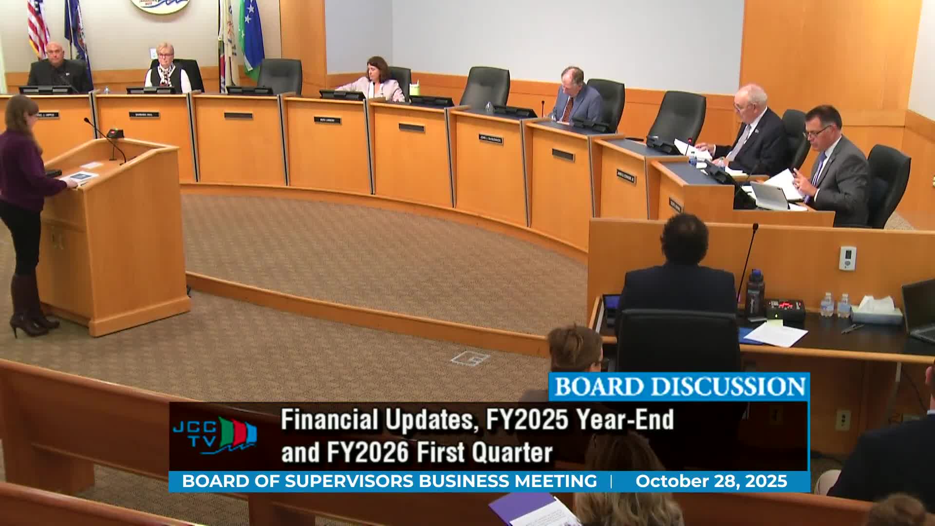 Budget director reports FY 2025 surplus and healthy reserves; FY 2026 first-quarter receipts steady