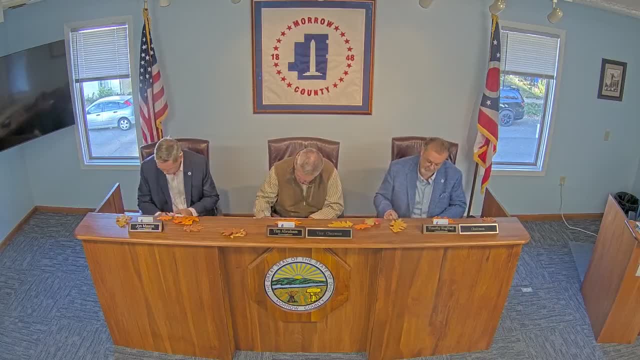 Morrow County commissioners approve routine appropriations, contracts and appointments; hear jail and airport updates