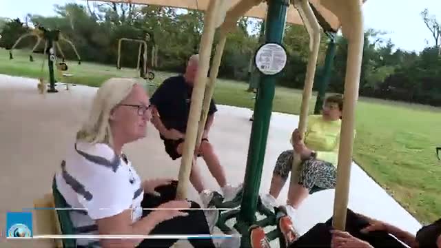 Sedgwick County opens outdoor exercise area at park aimed at adults 60 and older