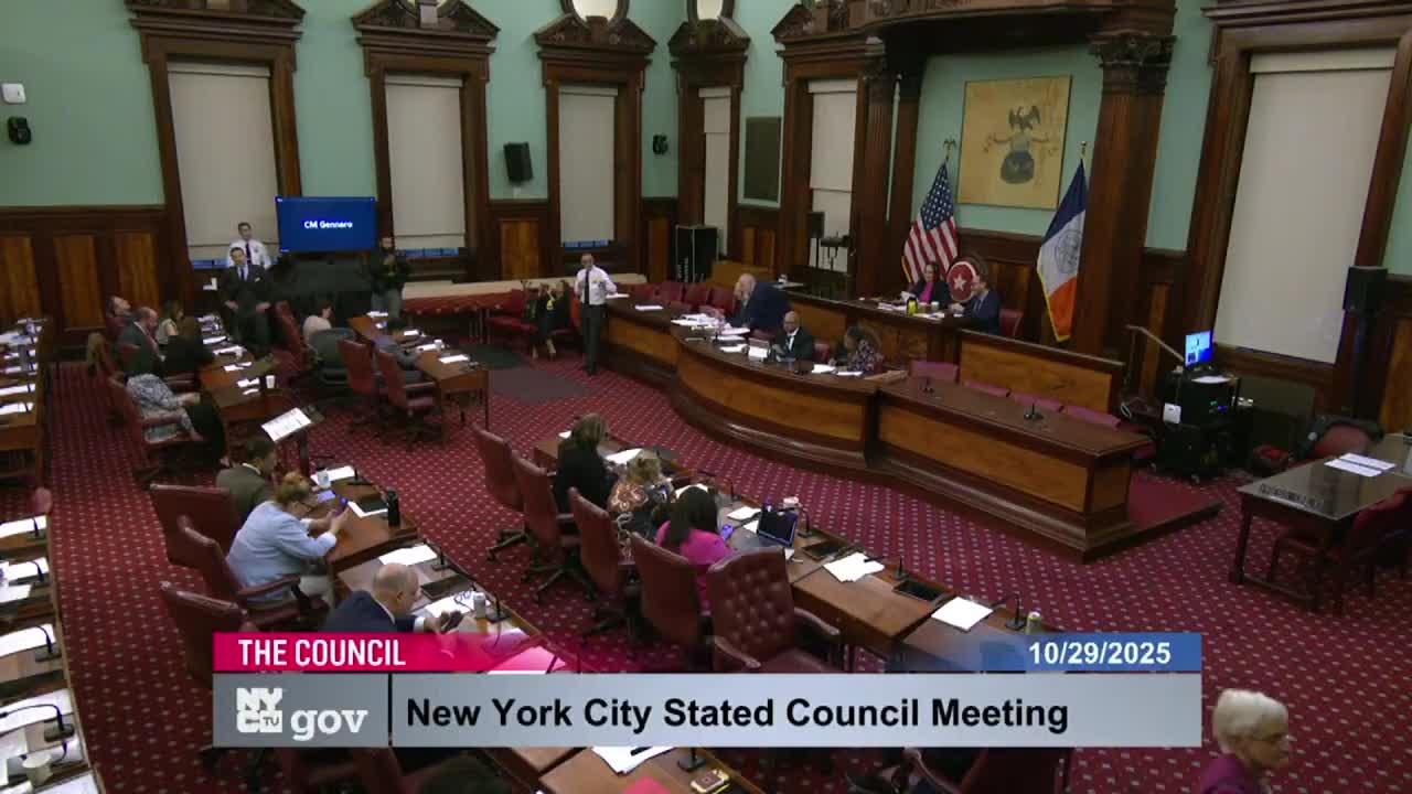 Votes at a glance: key Council outcomes from Oct. 29, 2025 stated meeting