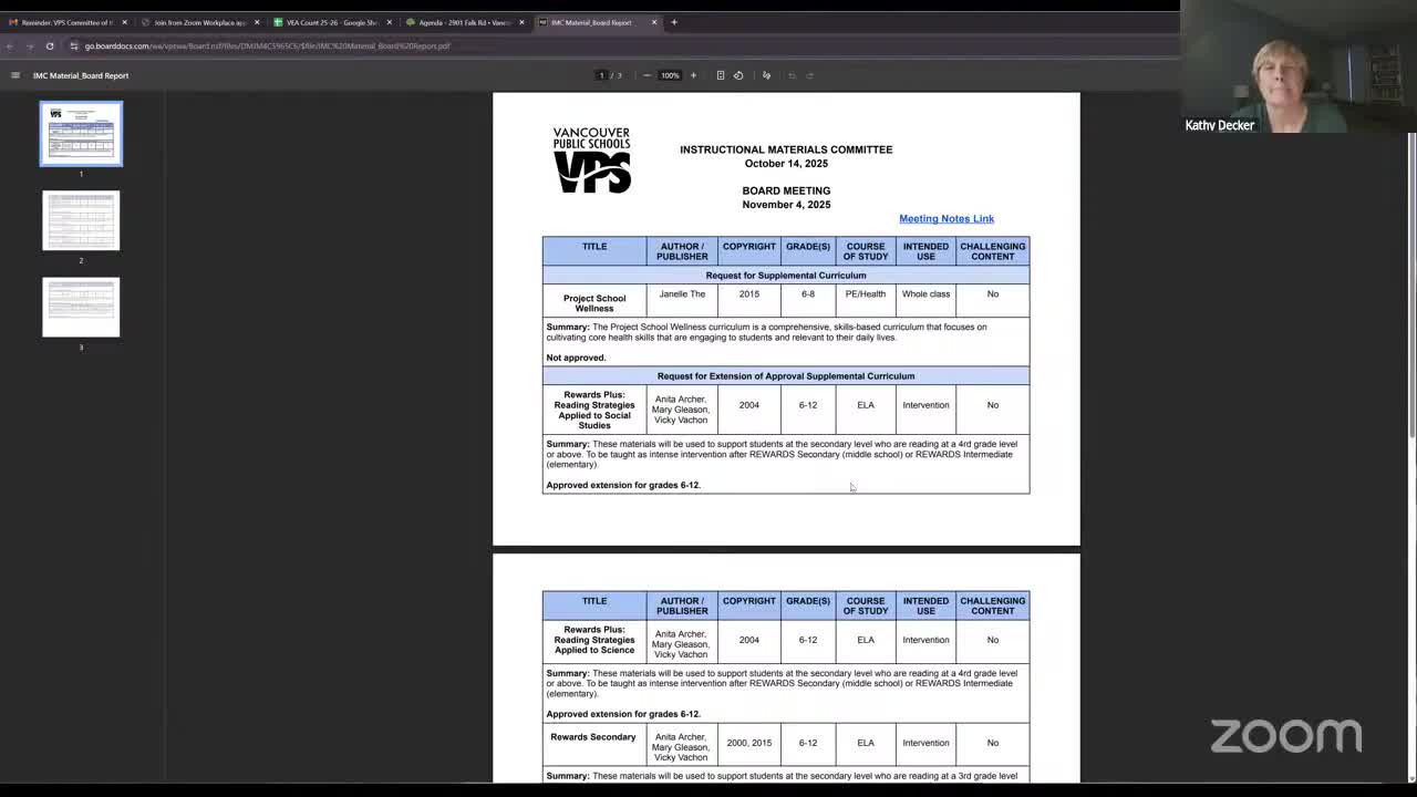 Committee reviews Columbia River girls basketball trip to Phoenix; funding by boosters and families, not district