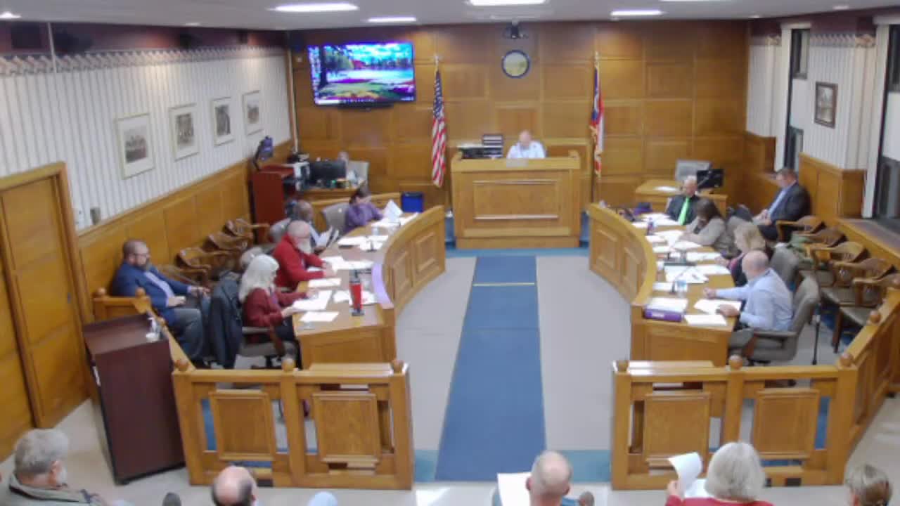 Council adopts four ordinances including downtown TIF amendment and parks appropriation; roll-call votes recorded