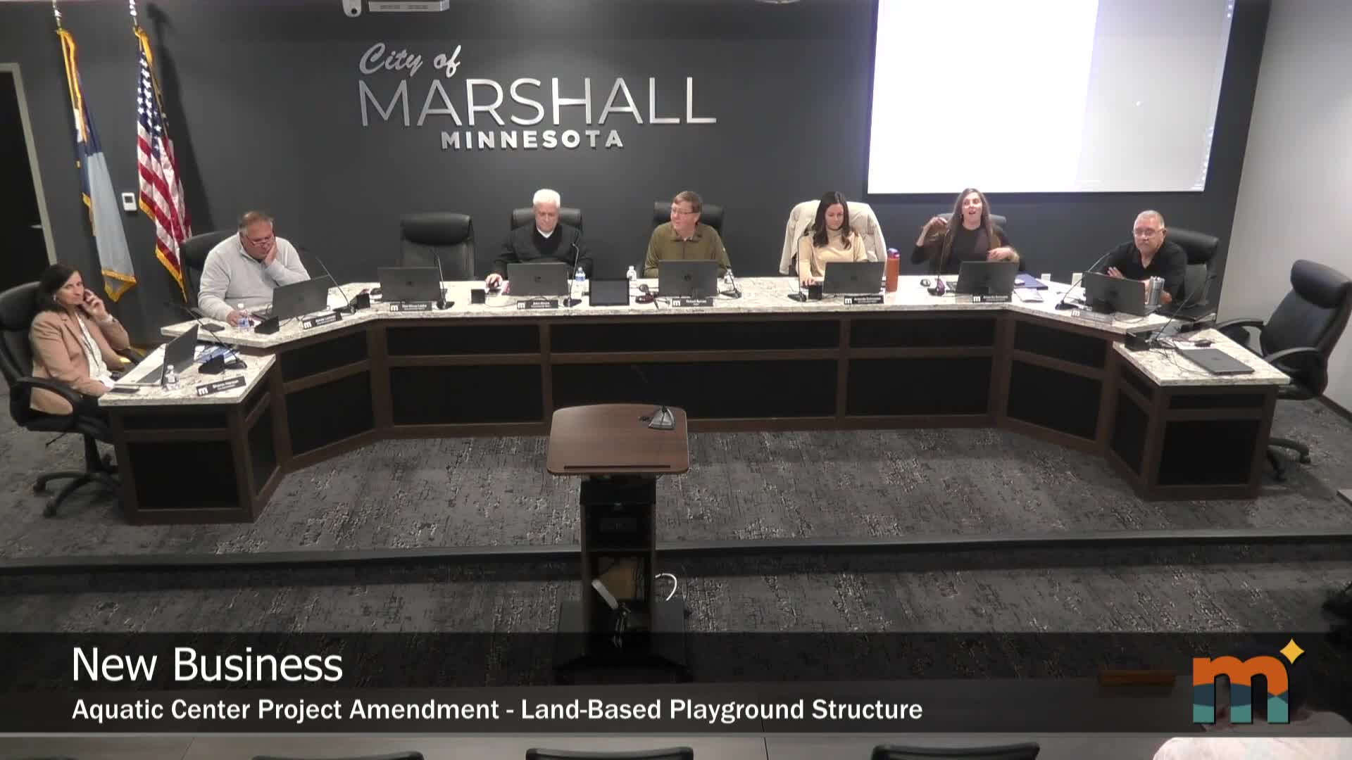 Council approves donor‑funded playground addition to aquatic center project