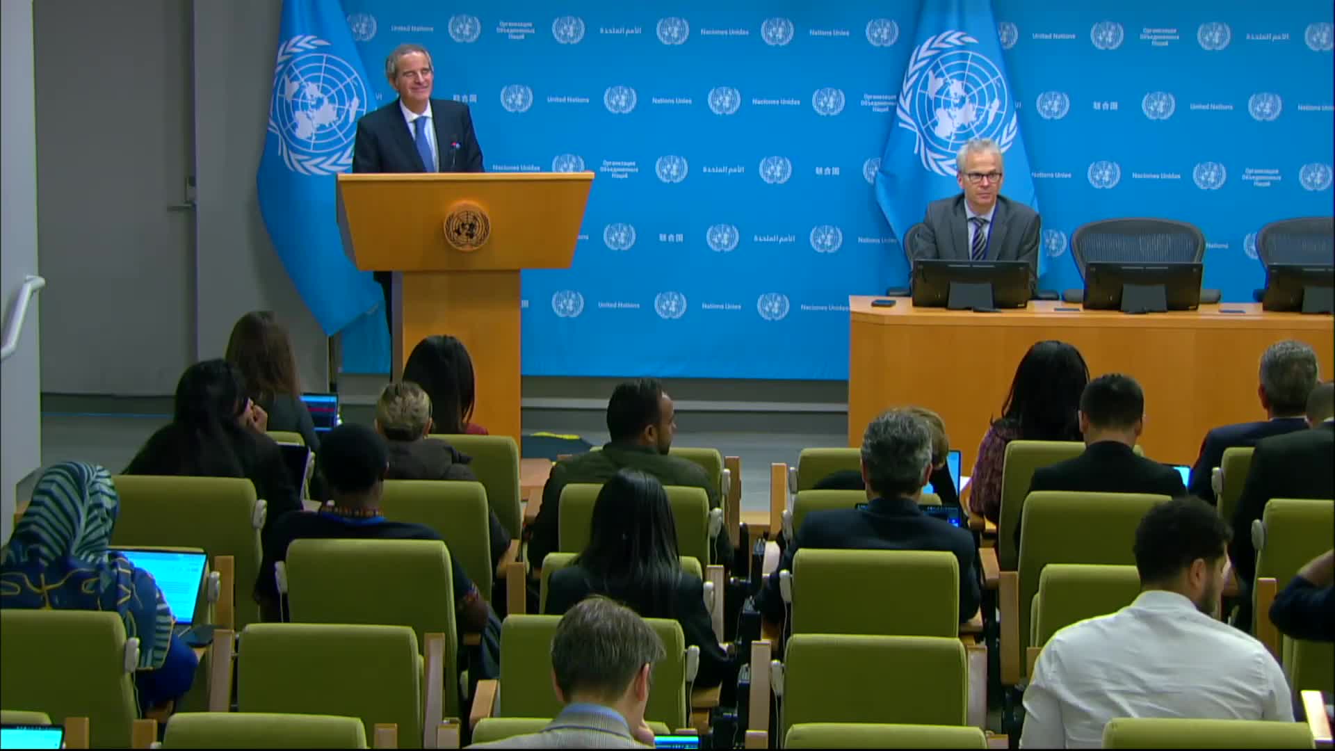 Grossi: IAEA uses AI tools to sort information but inspectors draw conclusions, not Palantir mosaic