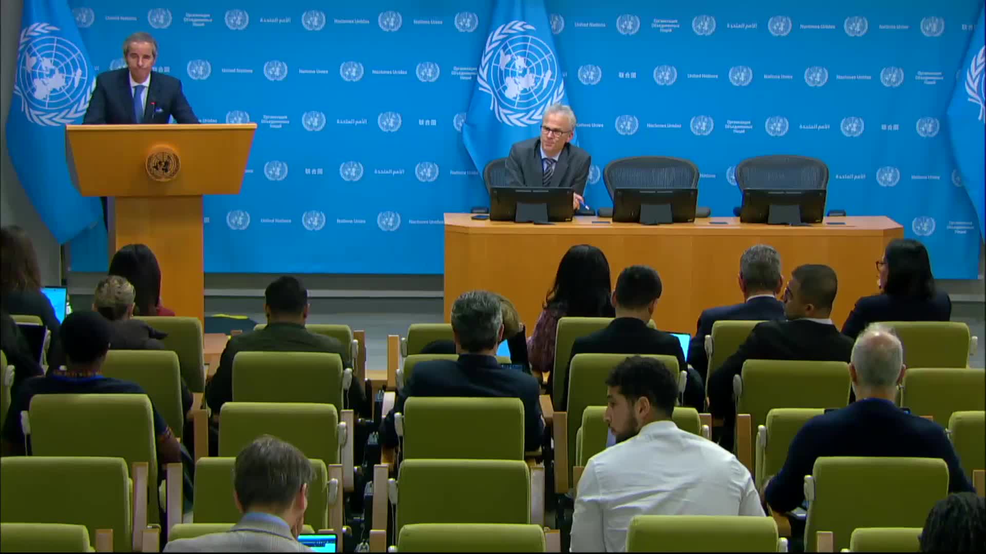 Grossi: security at Zaporizhzhia remains serious; IAEA brokered pauses to allow repairs