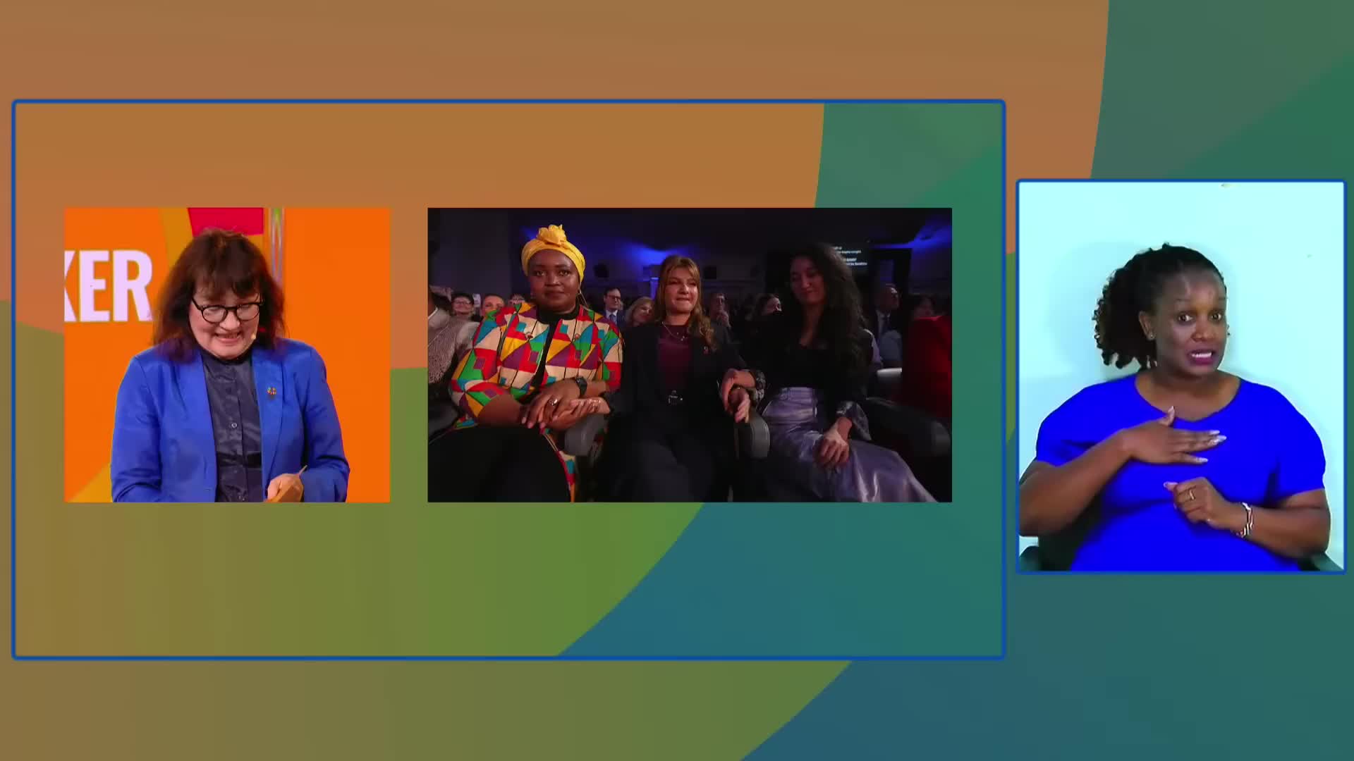 Julienne Lusenge and Jin Dawood named joint Changemaker Award winners at UN SDG Action Awards