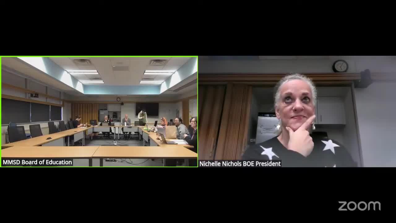 Madison Metropolitan School District board moves into closed session to review student disciplinary cases