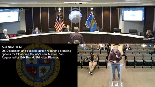 Oklahoma County commissioners adopt rural-themed branding for unincorporated master plan
