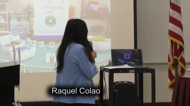 Seventh‑grade 'Starbucks Café' book‑tasting brings reading to life at MAMS