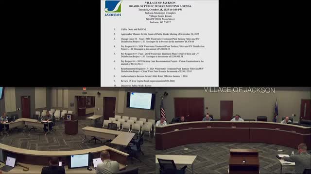 Board approves $618,120.14 Hickory Lane pay request; director updates board on roads, fiber and dog park