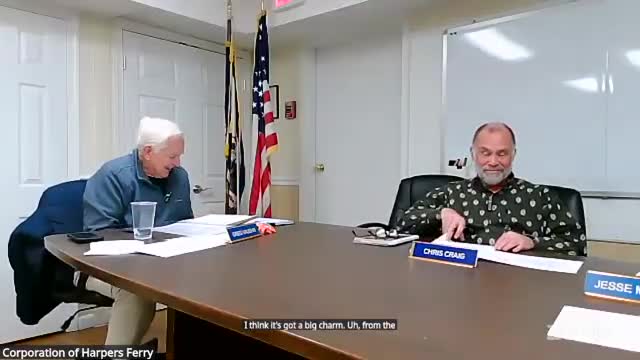 Harpers Ferry council holds executive session on personnel matter