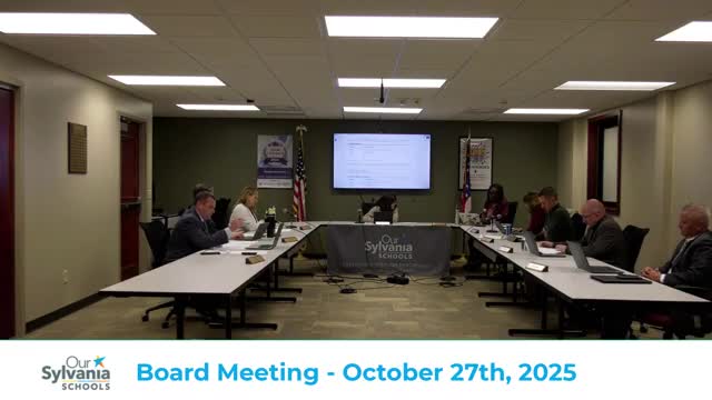 Sylvania board approves consent agenda, overnight trip and student recognitions; enters executive session