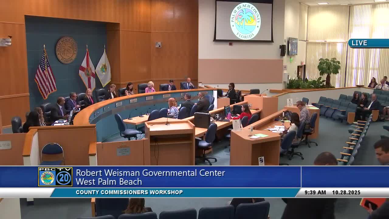 Palm Beach County commissioners consider $5M homebuyer match pilot using developers'in-lieu fees