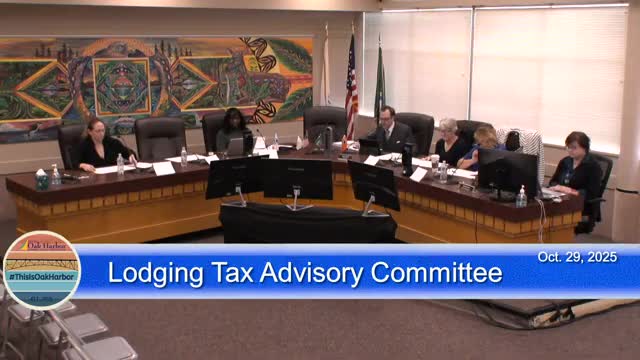Oak Harbor Lodging-Tax Panel Recommends Funding Package; City Award Set as Multi‑Year