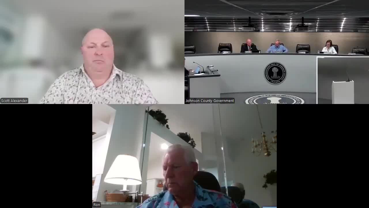 Commission approves minutes, ratifies invoices; praises HWC drainage analysis for I‑69 area