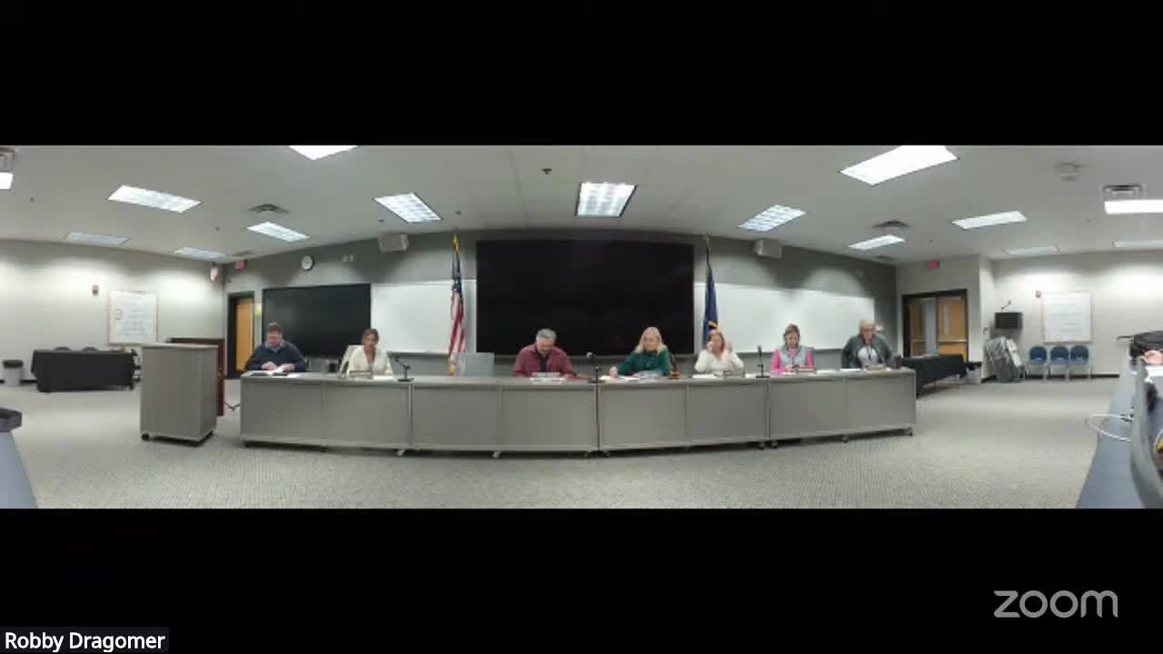 Griffith Public Schools holds public hearing on proposed two-year teachers contract; no public testimony