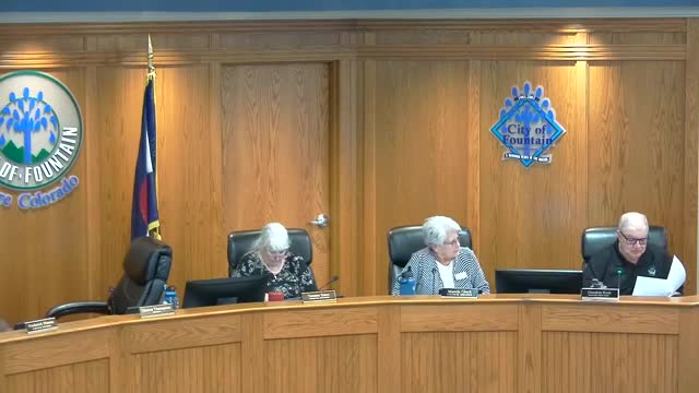 Fountain approves first-reading budget changes, adds staff pay increases and targeted debt payoffs