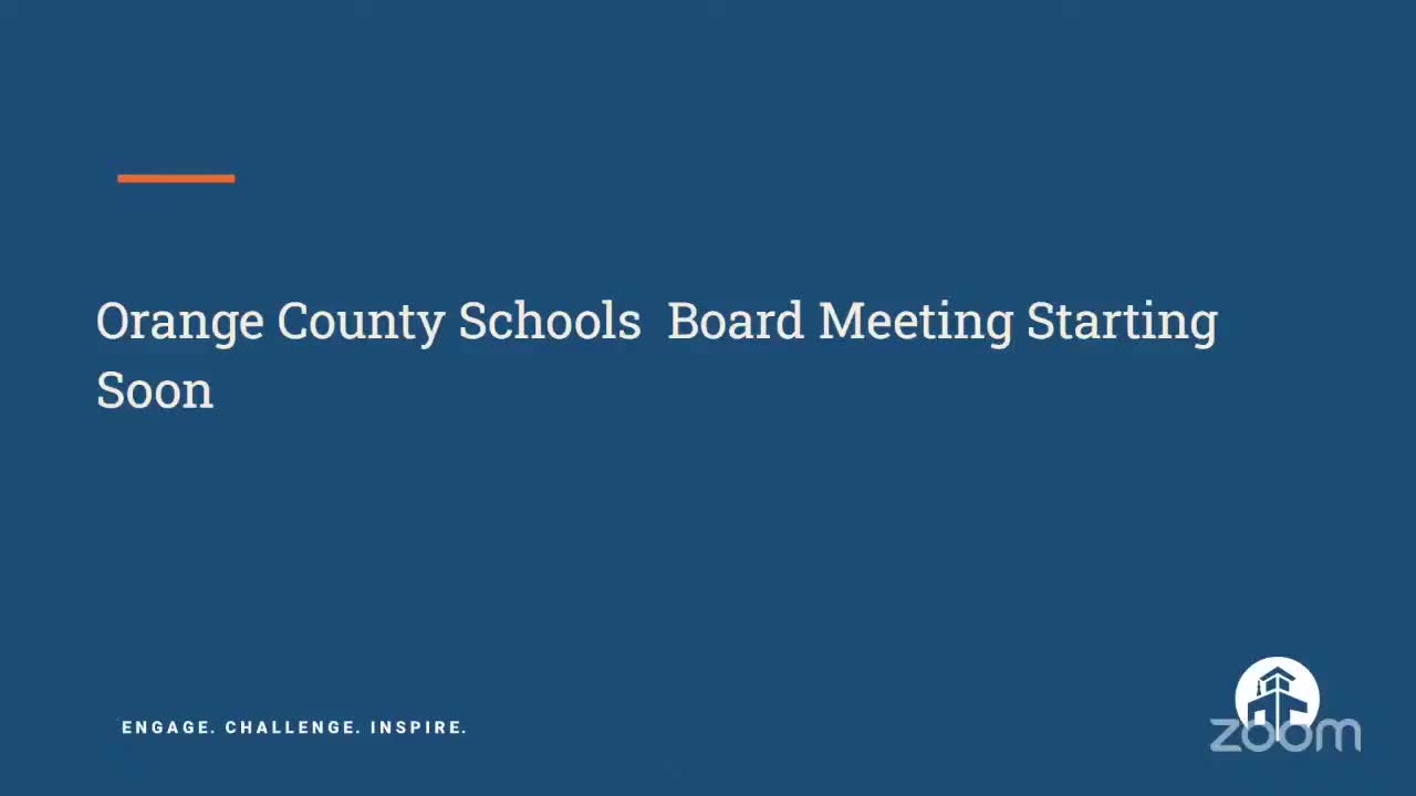 Orange County Schools ad hoc committee moves into closed session, then adjourns