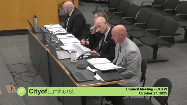 Elmhurst Public Library emphasizes high usage and cautious reserves in 2026 budget presentation