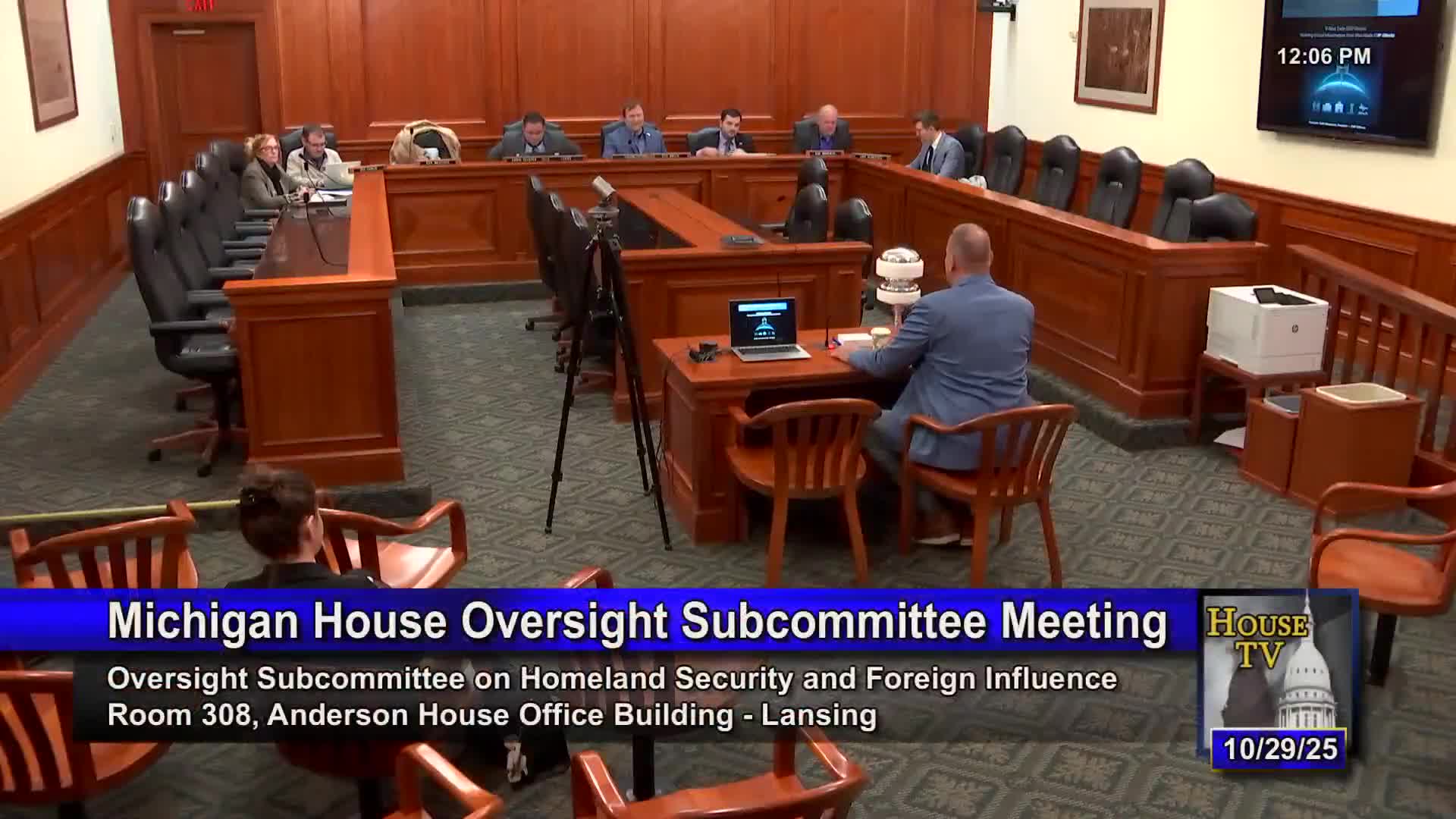 Michigan committee hears presentation on EMP protection device from MidAmerican Group