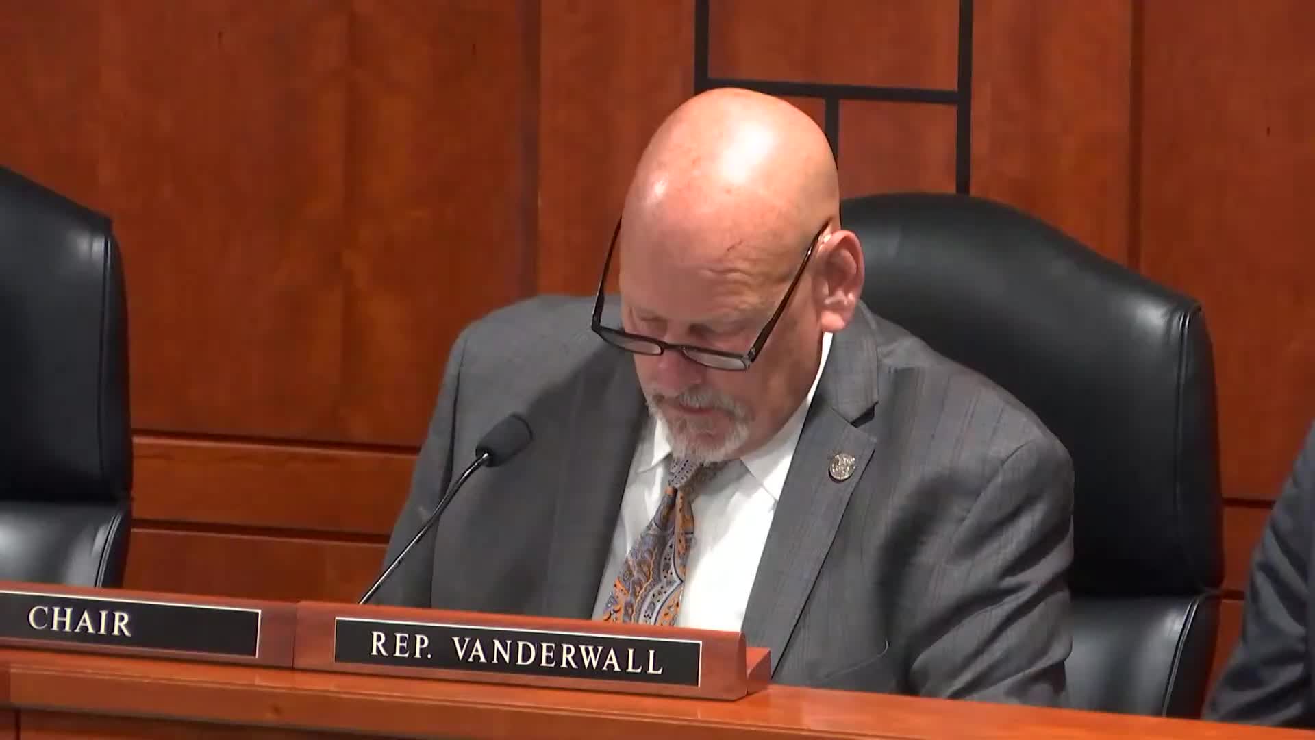 Committee adopts Oct. 23 minutes and excuses absent members