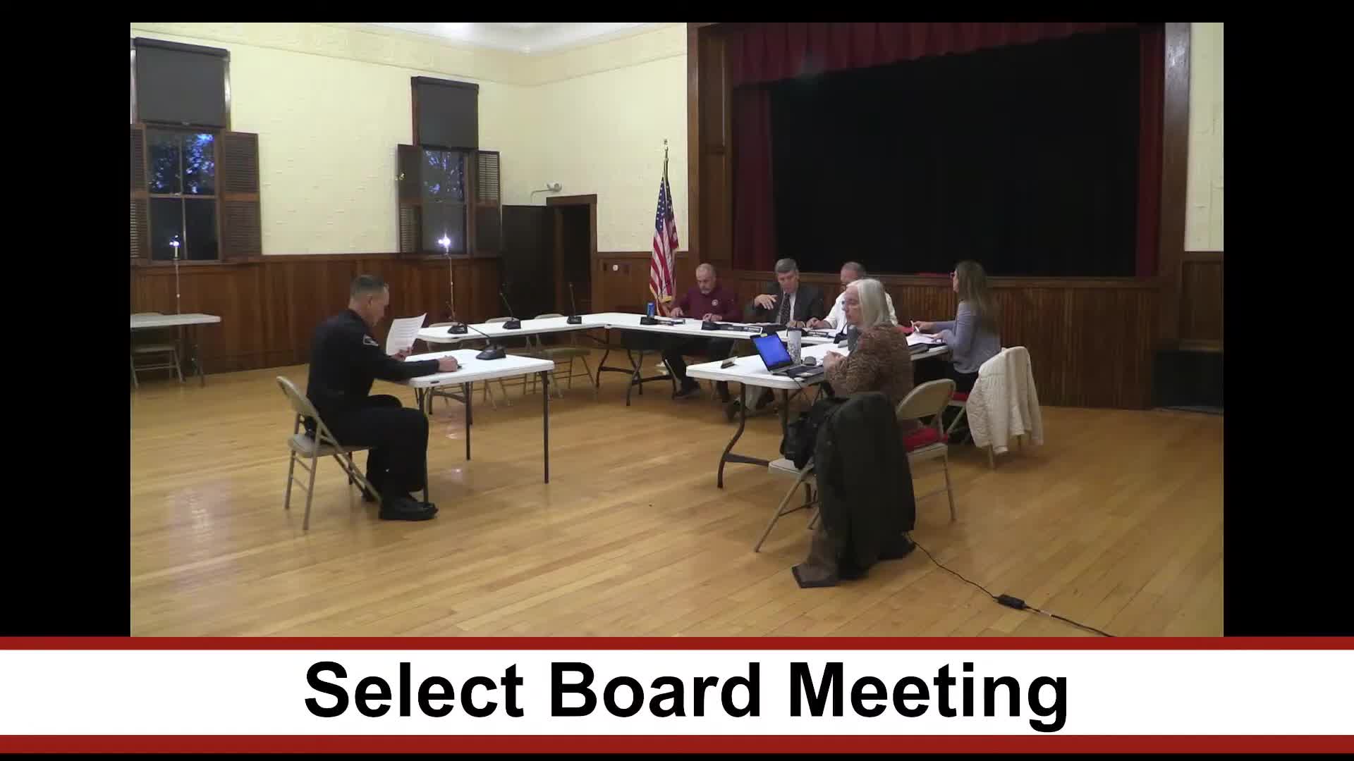 Swanzey reviews police 2026 budget and proposed hiring, retention incentives