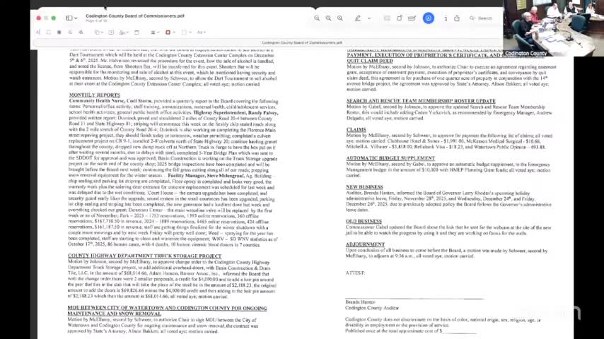 Banner Associates: Codington County has 12 bridges in poor condition, $24 million in five-year needs