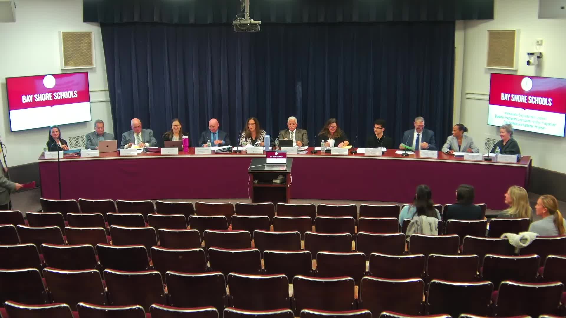 Board reviews field-trip requests and transportation checks for upcoming student trips