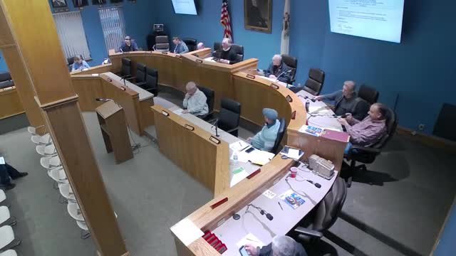 Committee flags sludge/sewer invoices, discusses delayed bridge-pipe permits and repairs