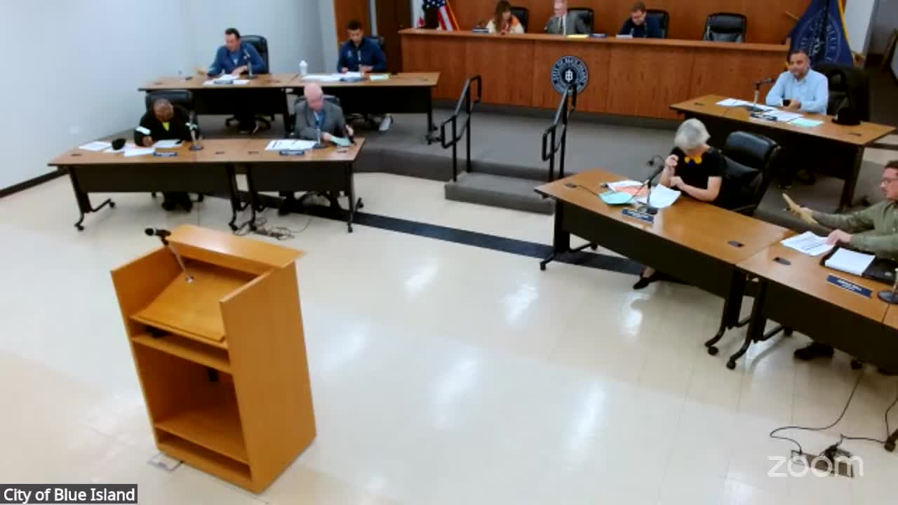 Blue Island council approves tax anticipation warrants and routine payments; accepts bids for vacant parcels