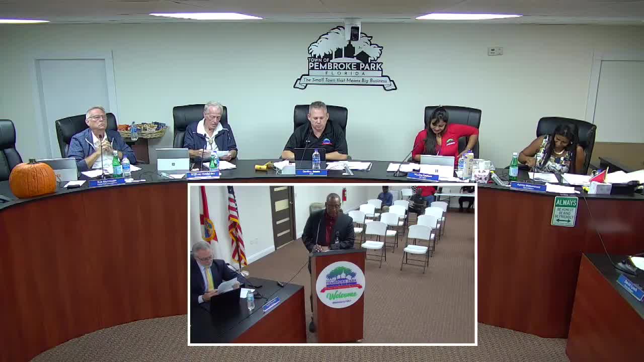 Pembroke Park debates building permanent emergency generator as $400,000 state grant hinges on permanent installation