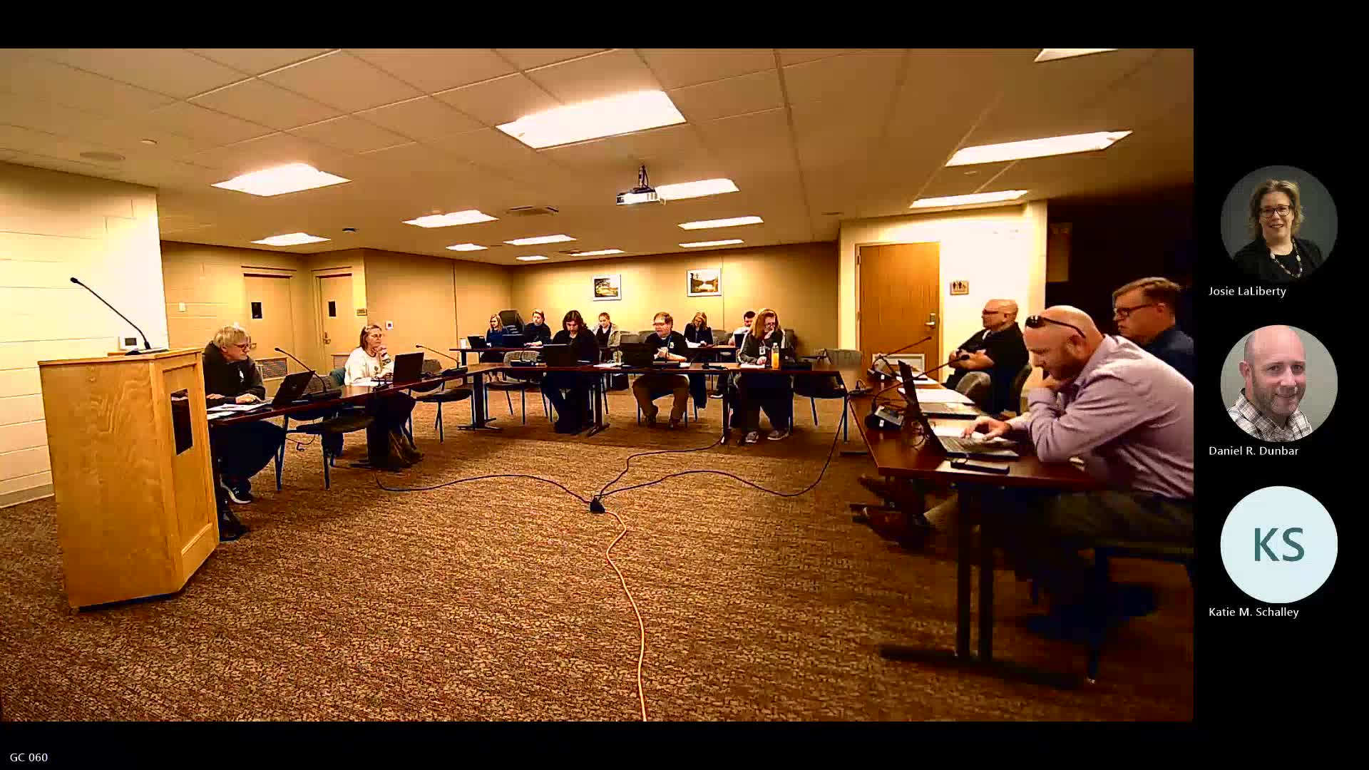 Committee questions vouchers, approves payments and cancels long-uncashed checks