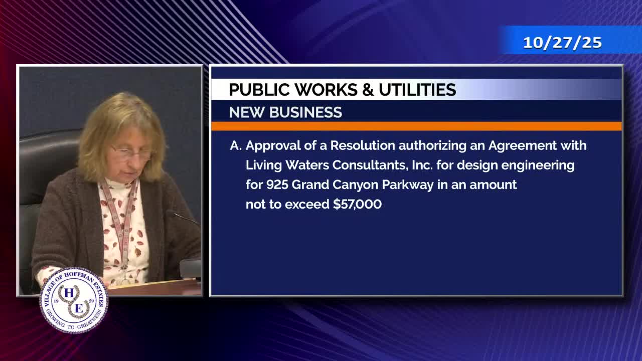 Public Works committee approves up to $57,000 for shoreline design work at 925 Grand Canyon Parkway