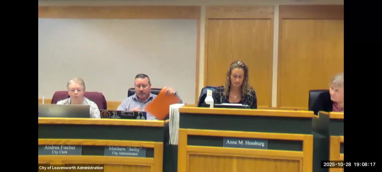 Leavenworth public-safety officials report quiet festival weekends, wildfire mutual aid and homelessness-related fire risks