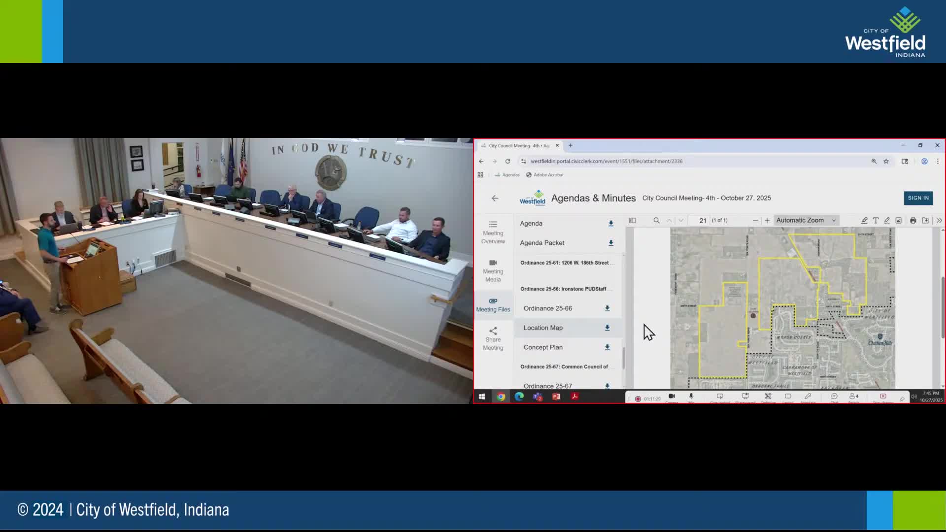 Council hears introduction of Ironstone PUD: master-planned community proposed with trails, parks and school-donation