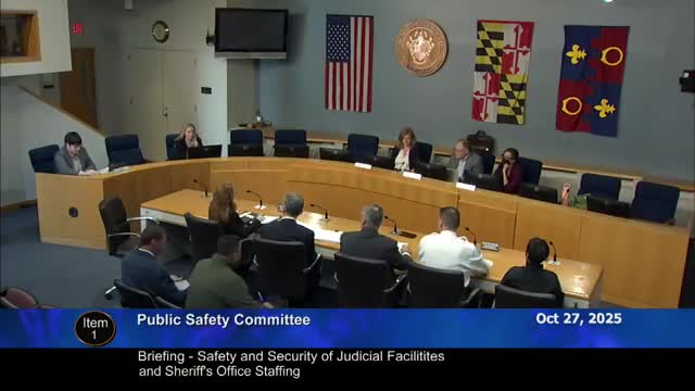 Montgomery County officials outline courthouse security upgrades and sheriff staffing shortfalls